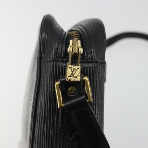 LOUIS VUITTON Epi Trocadero 23 Shoulder Bag Black M52302 LV Auth 175610