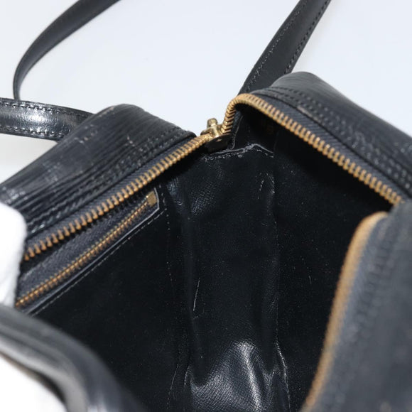 LOUIS VUITTON Epi Trocadero 23 Shoulder Bag Black M52302 LV Auth 175610