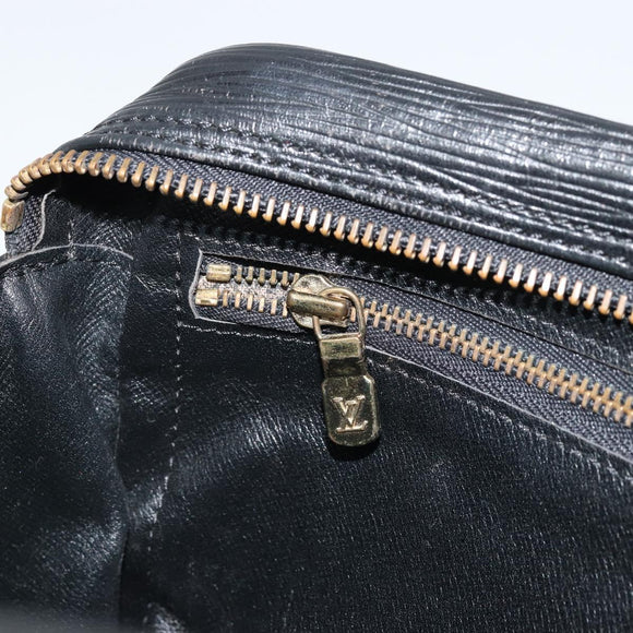 LOUIS VUITTON Epi Trocadero 23 Shoulder Bag Black M52302 LV Auth 175610