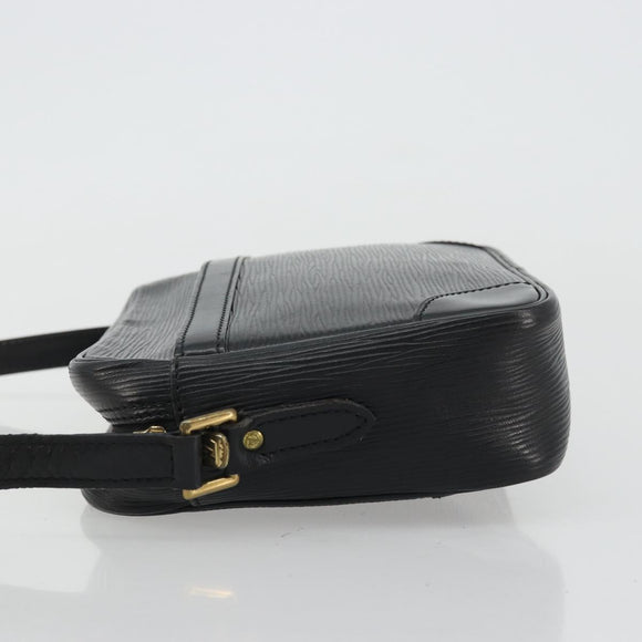 LOUIS VUITTON Epi Trocadero 23 Shoulder Bag Black M52302 LV Auth 175610