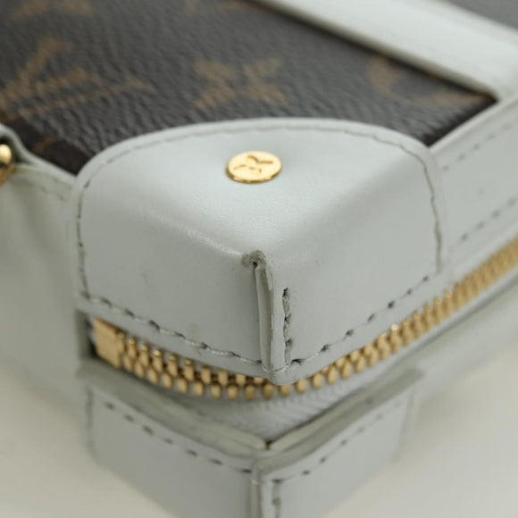 LOUIS VUITTON Monogram NBA Soft Trunk Phone Box Bag White M80102 Auth 175616SAM