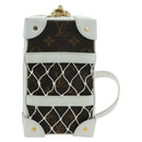 LOUIS VUITTON Monogram NBA Soft Trunk Phone Box Bag White M80102 Auth 175616SAM-13