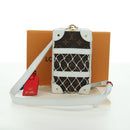 LOUIS VUITTON Monogram NBA Soft Trunk Phone Box Bag White M80102 Auth 175616SAM-12