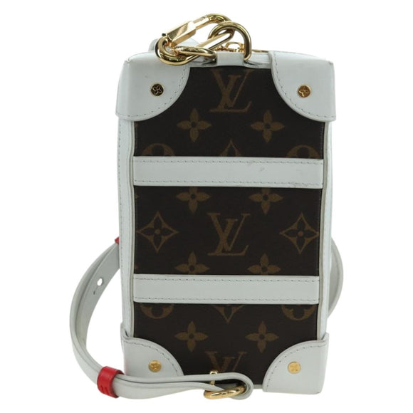 LOUIS VUITTON Monogram NBA Soft Trunk Phone Box Bag White M80102 Auth 175616SAM