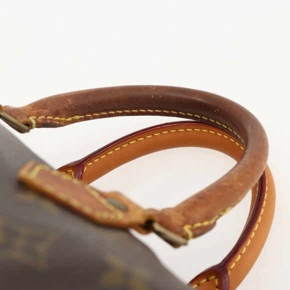 LOUIS VUITTON Monogram Speedy 25 Hand Bag M41528 LV Auth 175621