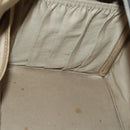 Christian Dior Trotter Canvas Boston tas marineblauw zilver Auth 175624-19