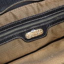 FENDI Zucca Canvas Hand Bag Brown Black Auth 175625-11