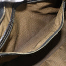 FENDI Zucca Canvas Hand Bag Brown Black Auth 175625-20