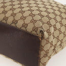GUCCI GG Canvas Tote Bag Beige Gold 153009 Auth 175626-9
