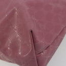 GUCCI GG implementation Tote Bag PVC Pink Gold 211137 Auth 175631-10