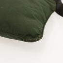 PRADA Shoulder Bag Nylon Green Silver Auth 175643-8