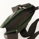 PRADA Shoulder Bag Nylon Green Silver Auth 175643-6