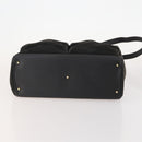 GUCCI Bamboo Tote Bag Suede 2way Black Gold 002 123 0322 Auth 175645-5