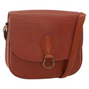 LOUIS VUITTON Epi Saint Cloud GM Shoulder Bag Brown M52193 LV Auth 175646-1