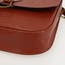 LOUIS VUITTON Epi Saint Cloud GM Shoulder Bag Brown M52193 LV Auth 175646-10
