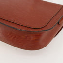 LOUIS VUITTON Epi Saint Cloud GM Shoulder Bag Brown M52193 LV Auth 175646-12