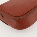 LOUIS VUITTON Epi Saint Cloud GM Shoulder Bag Brown M52193 LV Auth 175646-13