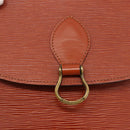 LOUIS VUITTON Epi Saint Cloud GM Shoulder Bag Brown M52193 LV Auth 175646-14