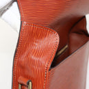 LOUIS VUITTON Epi Saint Cloud GM Shoulder Bag Brown M52193 LV Auth 175646-16