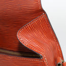 LOUIS VUITTON Epi Saint Cloud GM Shoulder Bag Brown M52193 LV Auth 175646-17