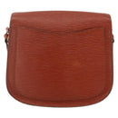 LOUIS VUITTON Epi Saint Cloud GM Shoulder Bag Brown M52193 LV Auth 175646-3