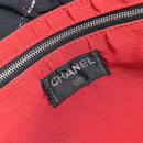 CHANEL New Travel Line Hand Bag Nylon Black CC Auth 175651A-17
