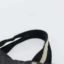 CHANEL New Travel Line Hand Bag Nylon Black CC Auth 175651A-8