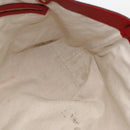 GUCCI Diamante Tote Bag PVC Red Gold 247209 Auth 175652-16