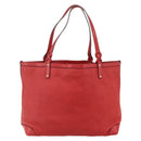 GUCCI Diamante Tote Bag PVC Red Gold 247209 Auth 175652-2