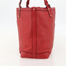 GUCCI Diamante Tote Bag PVC Red Gold 247209 Auth 175652-5