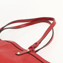 GUCCI Diamante Tote Bag PVC Red Gold 247209 Auth 175652-8