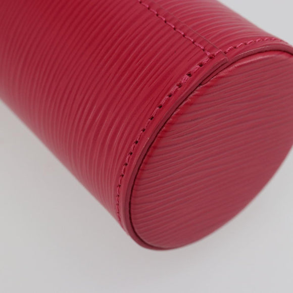 LOUIS VUITTON Epi Reiseetui 100ml Zubehörtasche Rosa LS0219 LV Auth 175661A