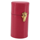 LOUIS VUITTON Epi Reiseetui 100ml Zubehörtasche Rosa LS0219 LV Auth 175661A-1