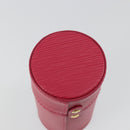 LOUIS VUITTON Epi Reiseetui 100ml Zubehörtasche Rosa LS0219 LV Auth 175661A-5