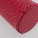 LOUIS VUITTON Epi Reiseetui 100ml Zubehörtasche Rosa LS0219 LV Auth 175661A-14