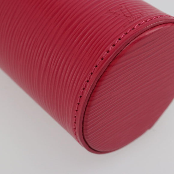 LOUIS VUITTON Epi Reiseetui 100ml Zubehörtasche Rosa LS0219 LV Auth 175661A