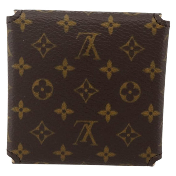 LOUIS VUITTON Monogram Jewelry Case Jewelry Box LV Auth 175662A