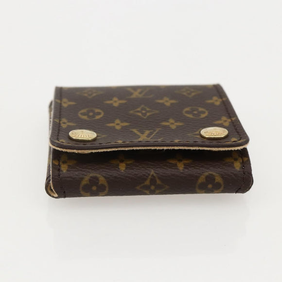 LOUIS VUITTON Monogram Jewelry Case Jewelry Box LV Auth 175662A