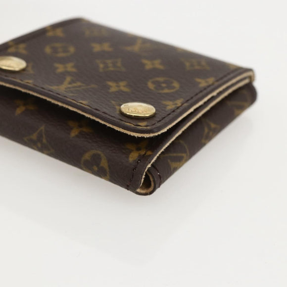 LOUIS VUITTON Monogram Jewelry Case Jewelry Box LV Auth 175662A
