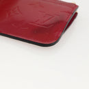LOUIS VUITTON Vernis Pochette Cles NM Coin Purse Rose Andian M91669 Auth 175663-11