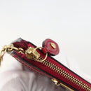 LOUIS VUITTON Vernis Pochette Cles NM Coin Purse Rose Andian M91669 Auth 175663-14