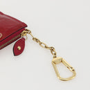 LOUIS VUITTON Vernis Pochette Cles NM Coin Purse Rose Andian M91669 Auth 175663-7