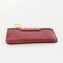LOUIS VUITTON Vernis Pochette Cles NM Coin Purse Rose Andian M91669 Auth 175663-8