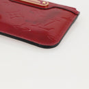 LOUIS VUITTON Vernis Pochette Cles NM Coin Purse Rose Andian M91669 Auth 175663-9