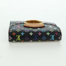 LOUIS VUITTON Multicolor Portefeuille Joy Wallet Black M60282 LV Auth 175664SAV-6