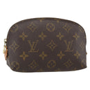 LOUIS VUITTON Monogram Pochette Cosmetic PM Pouch M43998 LV Auth 175666-1