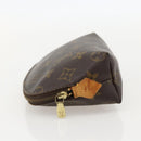 LOUIS VUITTON Monogram Pochette Cosmetic PM Pouch M43998 LV Auth 175666-3