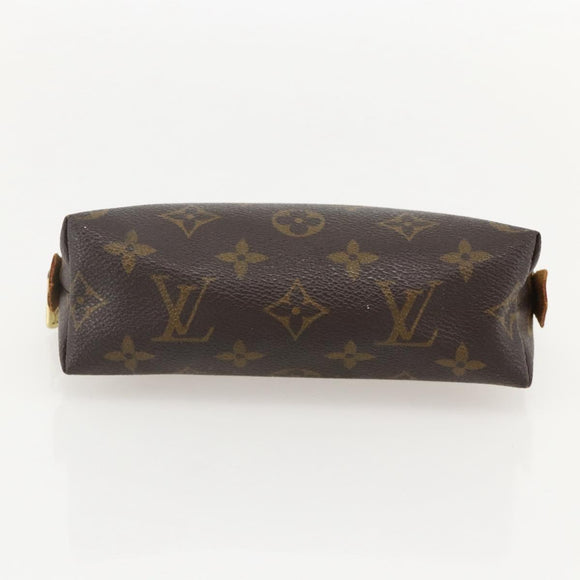 LOUIS VUITTON Monogram Pochette Cosmetic PM Pouch M43998 LV Auth 175666