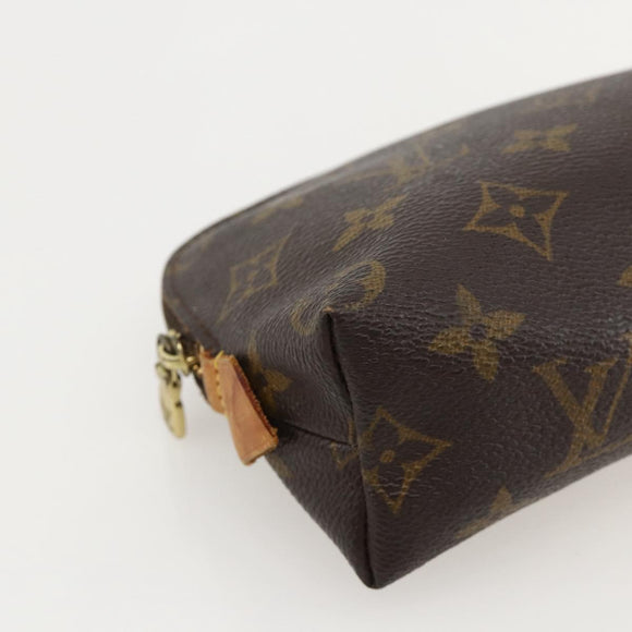 LOUIS VUITTON Monogram Pochette Cosmetic PM Pouch M43998 LV Auth 175666