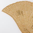 GUCCI Japanese Fan Rattan Beige Auth 175669A-8